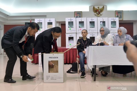 Rekapitulasi surat suara di Kuala Lumpur