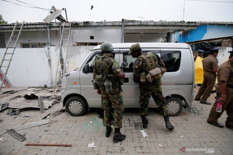 Tentara Sri Lanka serbu tempat persembunyian teroris