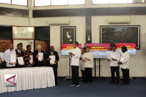 Presiden Jokowi perintahkan pemulihan cagar alam cycloop