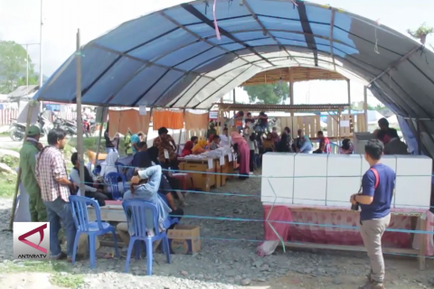 Semangat penyintas gempa Palu ikuti pemilu