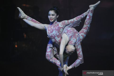 Pertunjukan sirkus The Great 50 Show