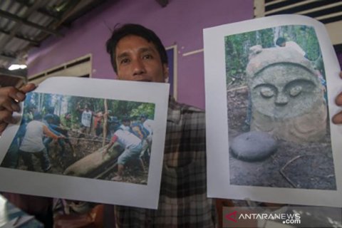 Penyelamatan arca Meboku dari pencurian