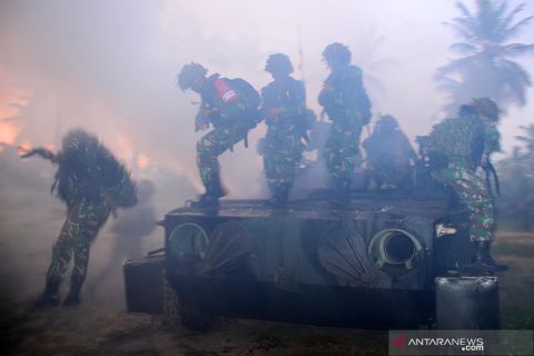 Marinir gelar latihan perang