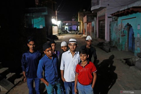 Kegiatan umat Islam selama bulan Ramadhan di Uttar Pradesh, India