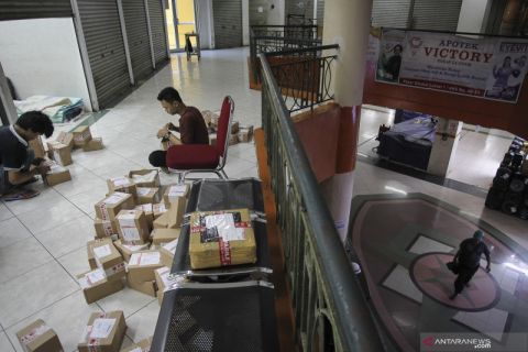 Suasana di Pasar Glodok