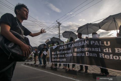 Aksi Kamisan ke-8 di Palu