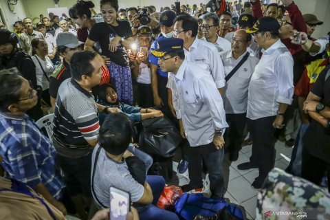 Menhub tinjau Pelabuhan Batu Ampar