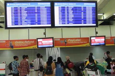 Mudik lebih awal penumpang pesawat