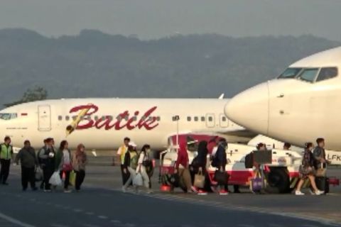 H-6 lebaran, penumpang moda transportasi udara turun 47%