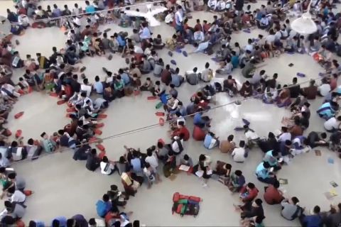 3.200 Santri tadarus massal hingga pertengahan Ramadhan
