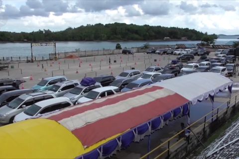 Tiket kendaraan di ASDP Batam habis
