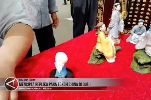 Mencipta replika para tokoh China di Qufu