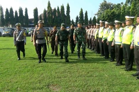Polres Madiun waspadai kemacetan di pintu tol Dumpil Exit