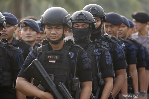 Gelar pasukan pengamanan malam takbiran