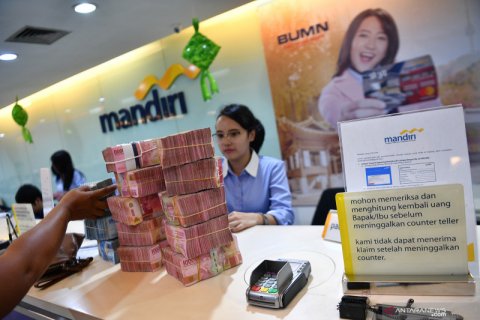 Operasional Bank Mandiri di hari kedua Lebaran