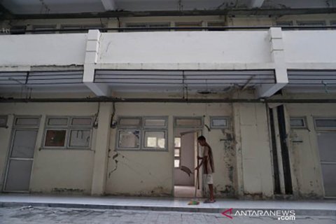 Rusunawa di Kayumalue rusak dan sepi