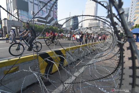 Pemprov DKI Jakarta kembali berlakukan car free day pascalibur lebaran