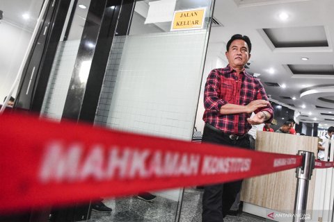TKN serahkan berkas materi jawaban terhadap pemohon PHPU di MK