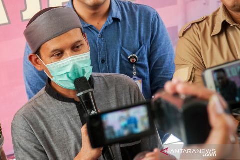 Penetapan tersangka kasus dugaan penyebaran hoaks Rahmat Baequni
