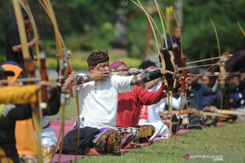 Lomba panahan tradisional Bali