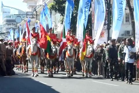 Festival Asia Afrika berlangsung meriah