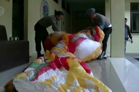 Polres Wonosobo tangkap 6 pelaku dan 33 balon udara