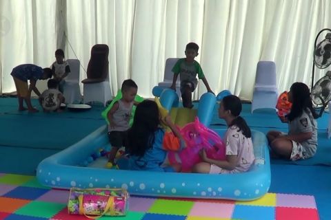 Rest area ekstra nyaman di Kalibanger-Pekalongan