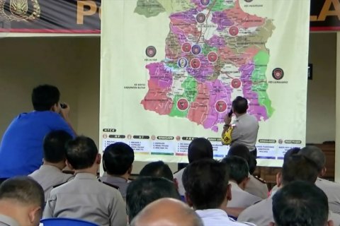 Polisi deteksi dua desa masuk zona merah