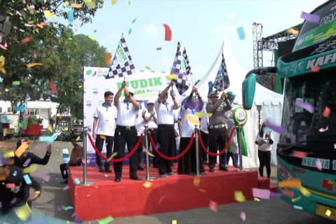 13.000 pemudik diberangkatkan BPJS TK