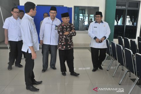 Persiapan asrama haji Palembang