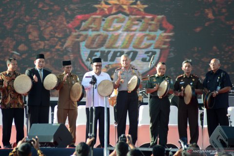Aceh Police Expo HUT Bhayangkara