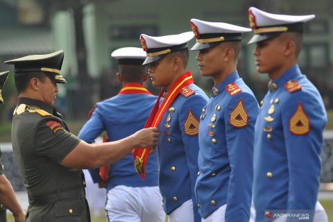 Upacara penutupan Pendidikan Taruna Akmil