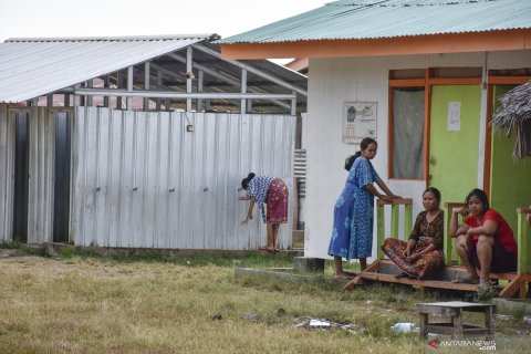 Korban gempa Lombok masih tinggal di hunian sementara