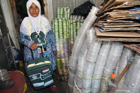 Pemulung wujudkan niat ibadah haji