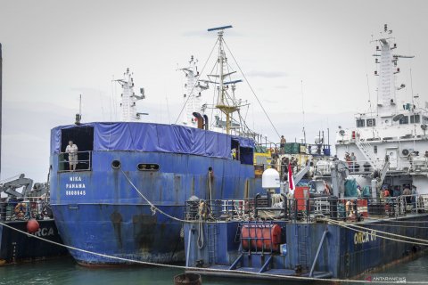 Satgas 115 KKP tangkap kapal buronan Interpol