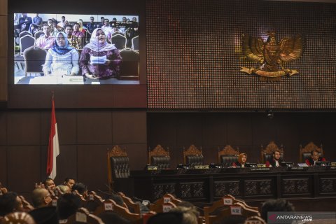Sidang lanjutan sengketa pileg di MK