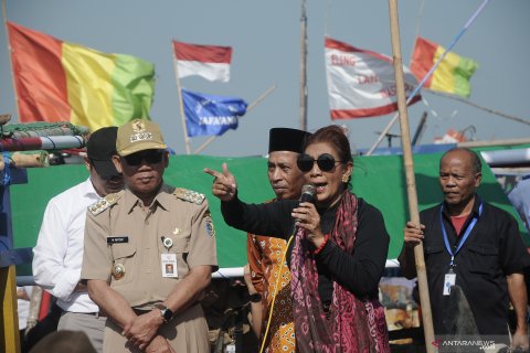 Kunjungan kerja Menteri KKP di Demak