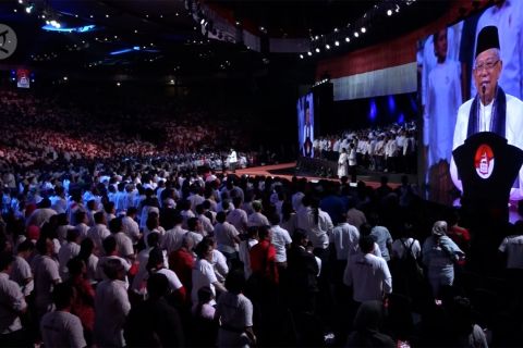 Ma'ruf Amin: Visi Indonesia untuk seluruh rakyat Indonesia