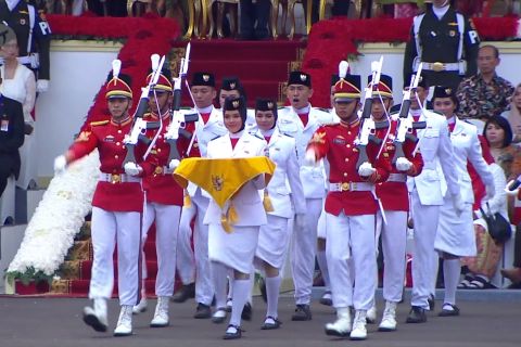 Paskibraka berhijab diputuskan gunakan celana panjang