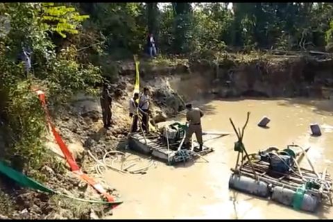 Pelaku dan pemilik tambang timah ilegal terancam 10 tahun penjara