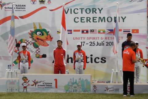 Indonesia juara umum Asean School Games 2019