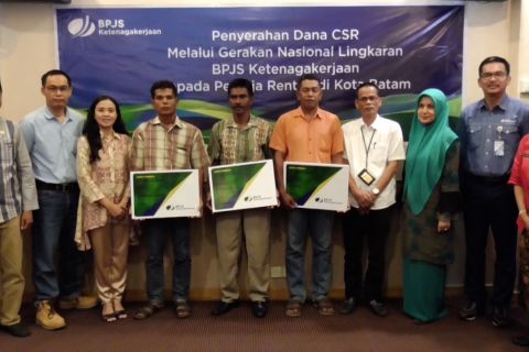 Ratusan pekerja rentan kini terdaftar peserta BPJS-TK