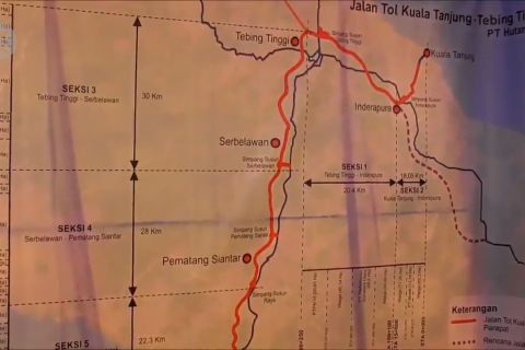 Tol yang akan membuat Medan-Danau Toba hanya 1,5 jam