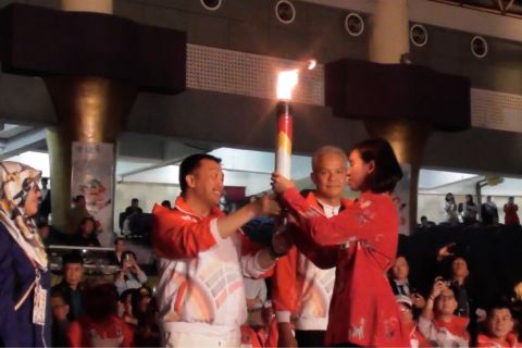 Gubernur Jateng & Menpora buka Asean School Games 2019