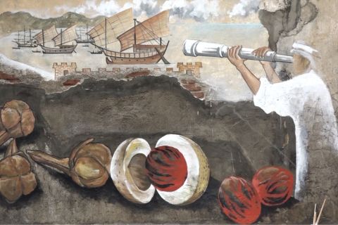 Jejak sejarah keberagaman dalam mural