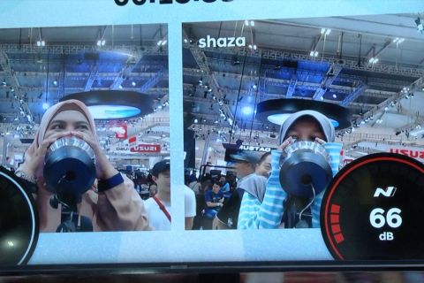 Shouting race jadi hiburan unik di GIIAS 2019