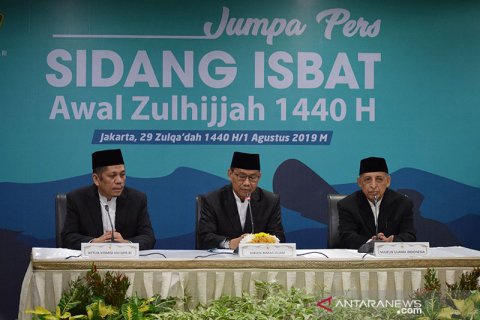 Idul Adha jatuh pada 11 Agustus