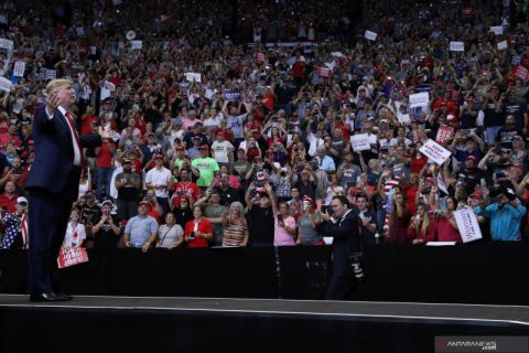 Kampanye petahana Donald Trump jelang Pilpres AS 2020