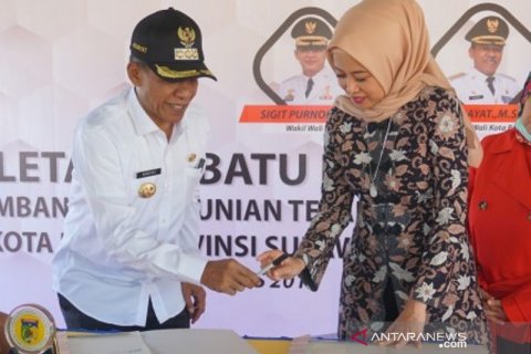 Perjanjian kerja sama pembangunan huntap bantuan negara anggota Asean