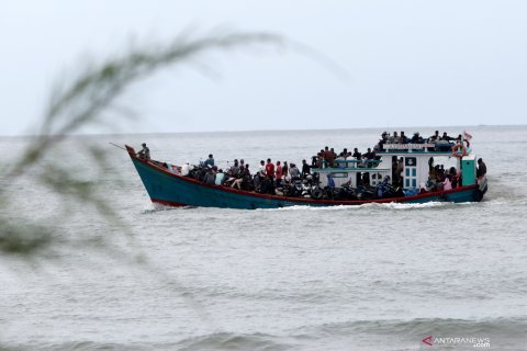 Warga Pulau Aceh mudik Idul Adha
